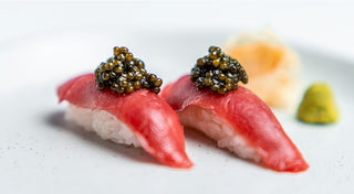 Bluefin Tuna Nigiri with Caviar