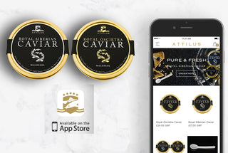 Attilus Caviar App | Buy caviar online UK | Caviar Price
