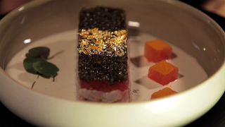 Mediterranean Seabass tartar with Dakhla oyster & Attilius caviar