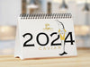 2024 Desktop A5 Monthly Calendar